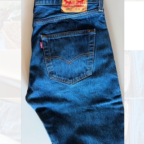 Levi's Men's Blue Jeans - Picture 3 of 4